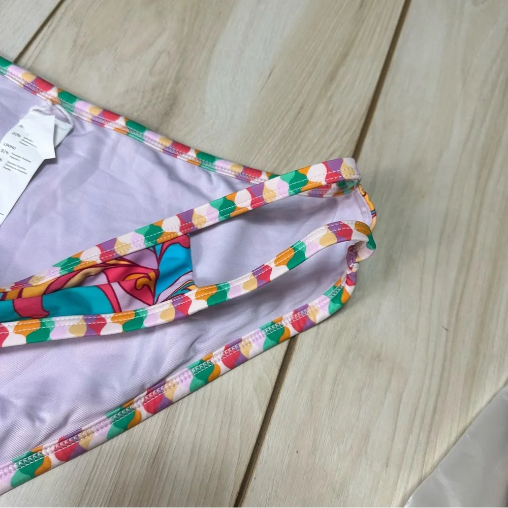 NWT Cupshe Boho Bikini V Neck,‎ Cutout Bikini, Size XL